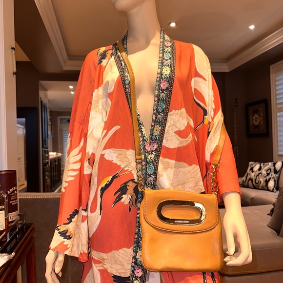Michael Kors Tan Crossbody Bag - Picture 7 of 8